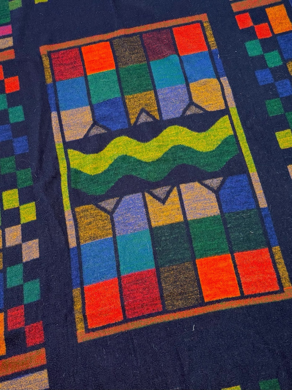 Biederlack Stained Glass Geometric Blanket